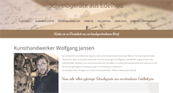 Desktop Screenshot of jansen-stifte.de
